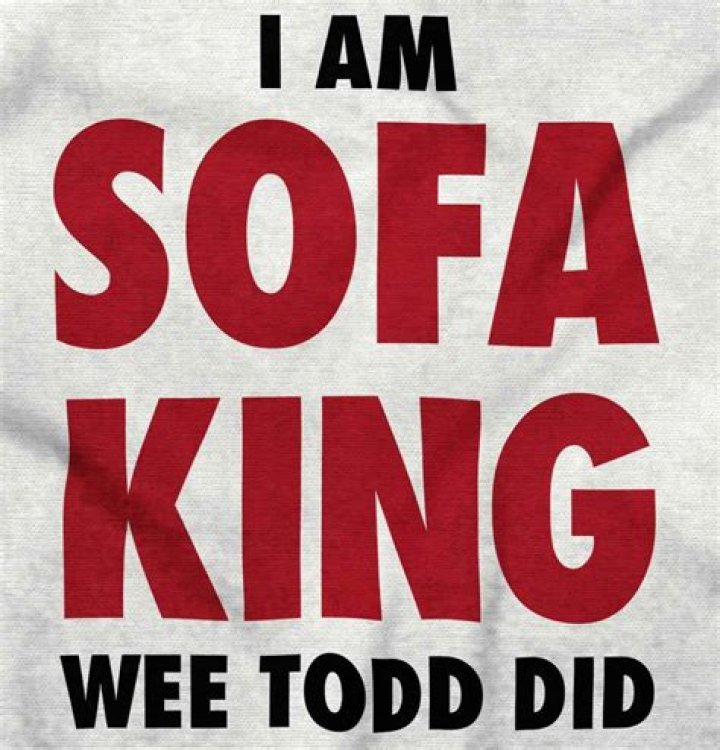 I Am Sofa King We Tall Did Jokes Baci Living Room