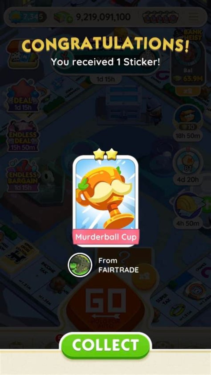 I won dirty thirty!! r/monopolygo_fairtrade