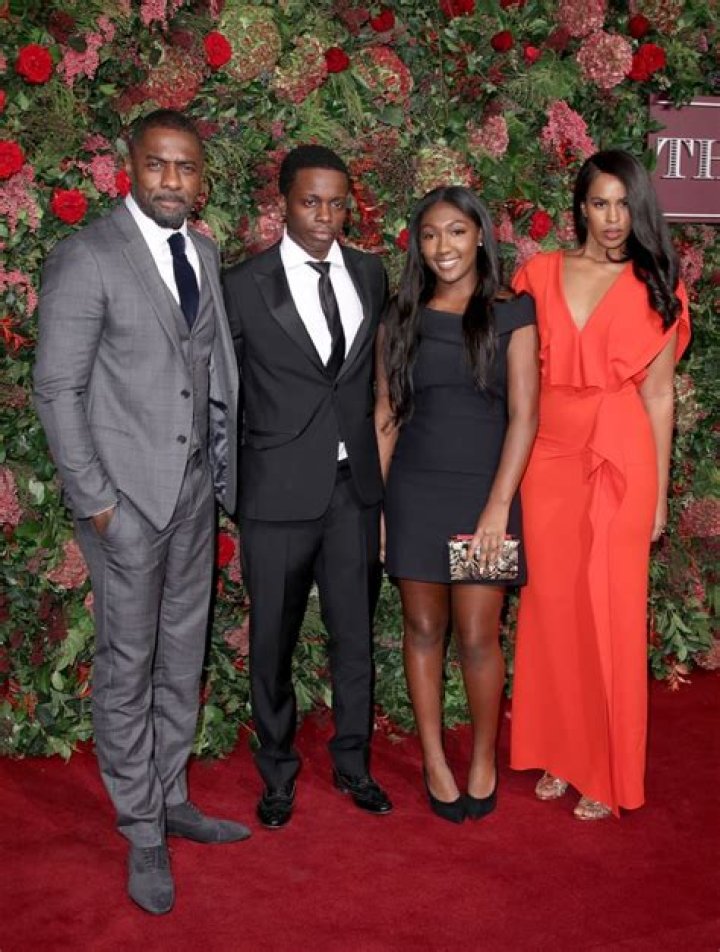 Idris Elba and Family at the Evening Standard Awards POPSUGAR