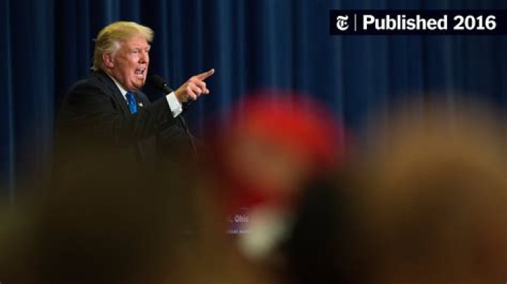 In a Defiant, Angry Speech, Donald Trump Defends Image Seen as AntiSemitic The New York Times