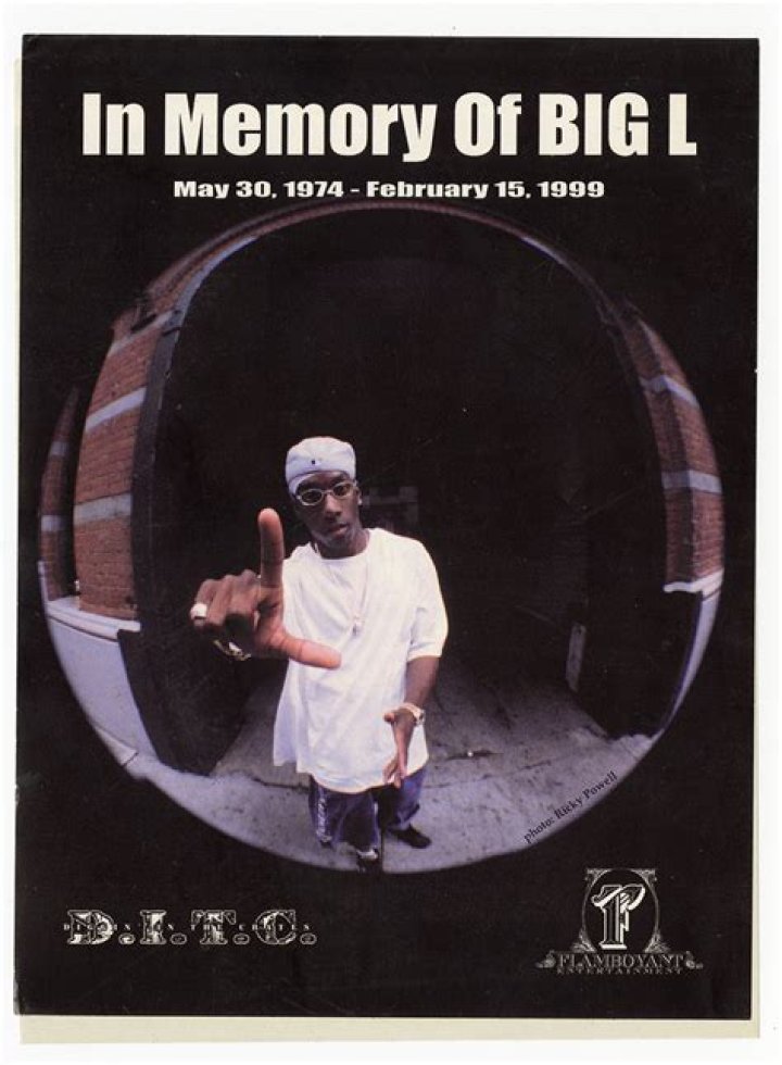 In MEMORY of BIG L on his BIRTHDAY Born Lamont Coleman, American
