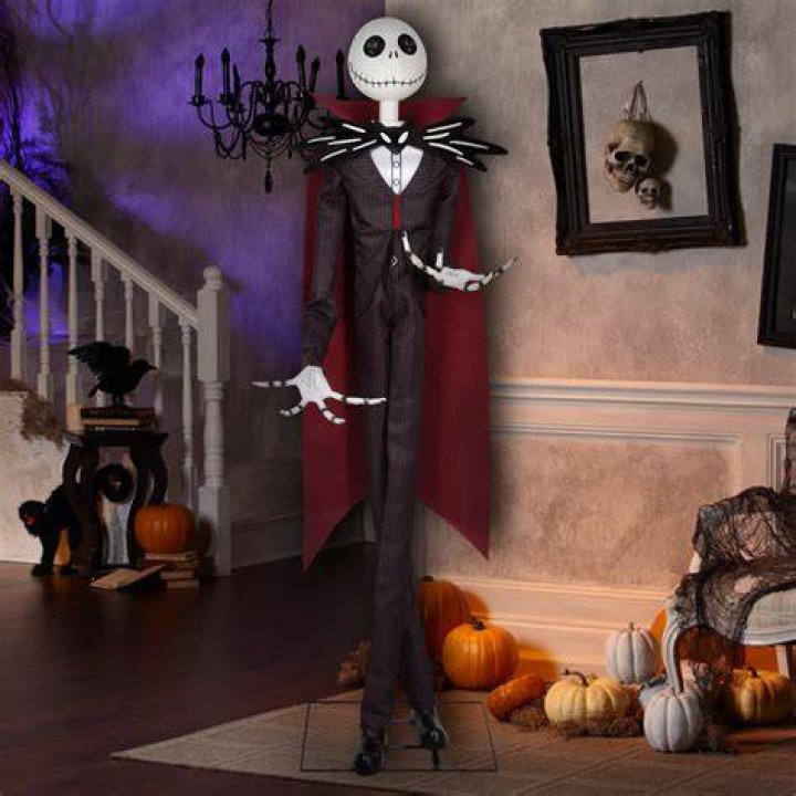 Jack Skellington Animatronic Life Size Character So Amazing Over 6 ft