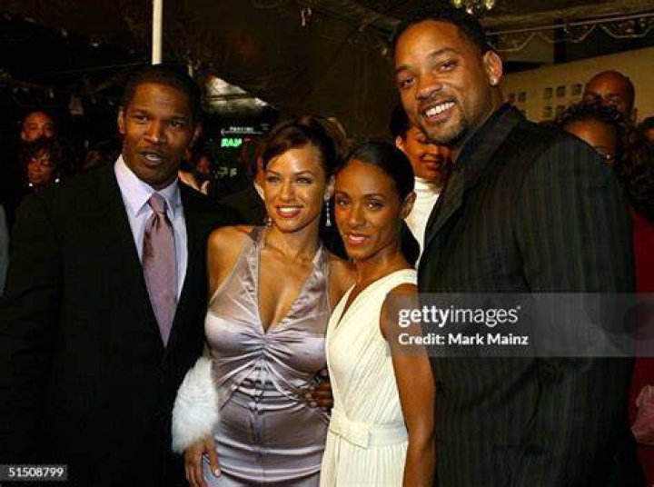 Jamie Foxx Leila Arcieri Jada Pinkett Editorial Stock Photo Stock