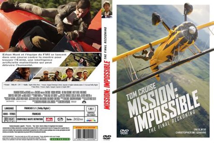 Jaquette DVD de Mission impossible 2 Cin&eacute;ma Passion