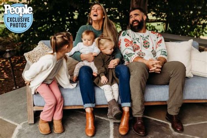 Jason Kelce and Fan's Grandmother Wear Similar Christmas Sweaters