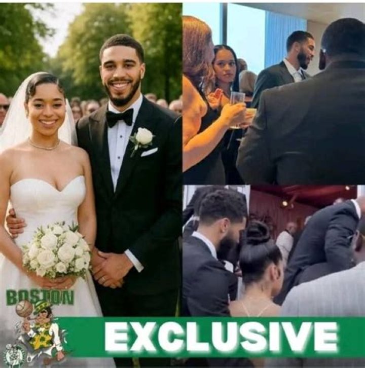 Jayson Tatum And Ella Mai Shine Together At Marcus Smart Wedding
