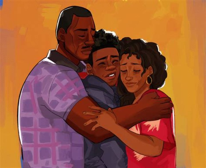 Jefferson Davis aka Miles Morales' Dad Spiderman into the spider