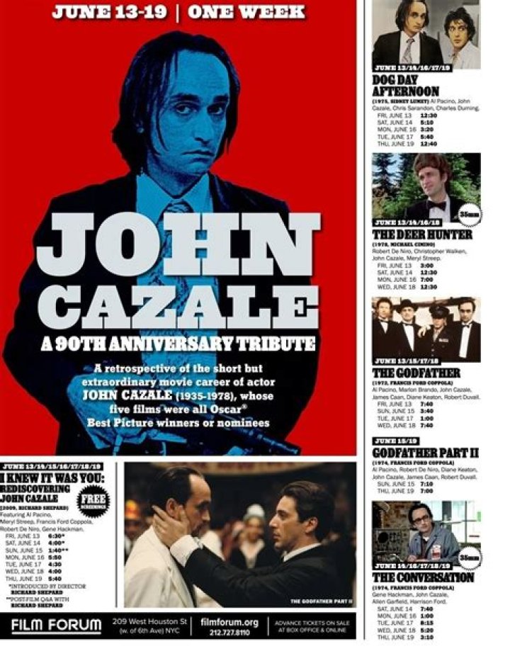 John Cazale Is Not A Simple Actor, But A Myth (tragic) Of Cinema Mind