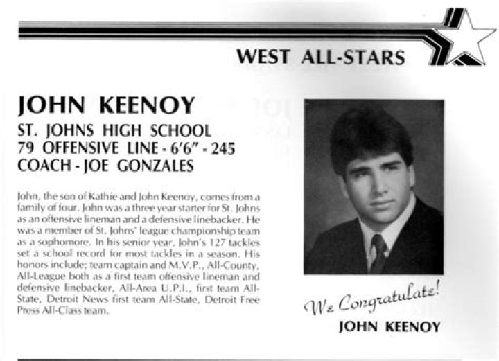 John Keenoy MHSFCA