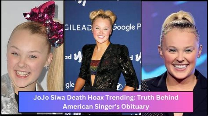JoJo Siwa Death Hoax Trending Truth Behind American Singer's Obituary