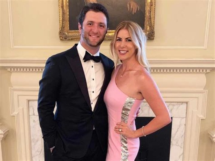 Jon Rahm&rsquo;s wife Kelley Cahill beams at The Masters with newborn son