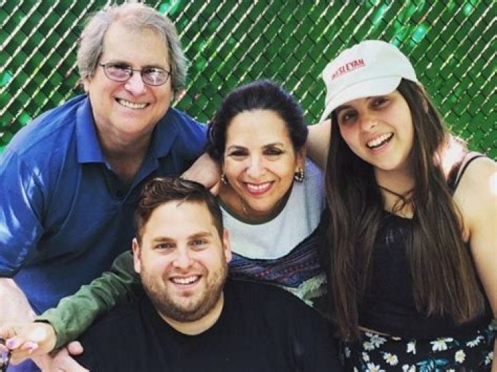 Jonah Hill with His Family