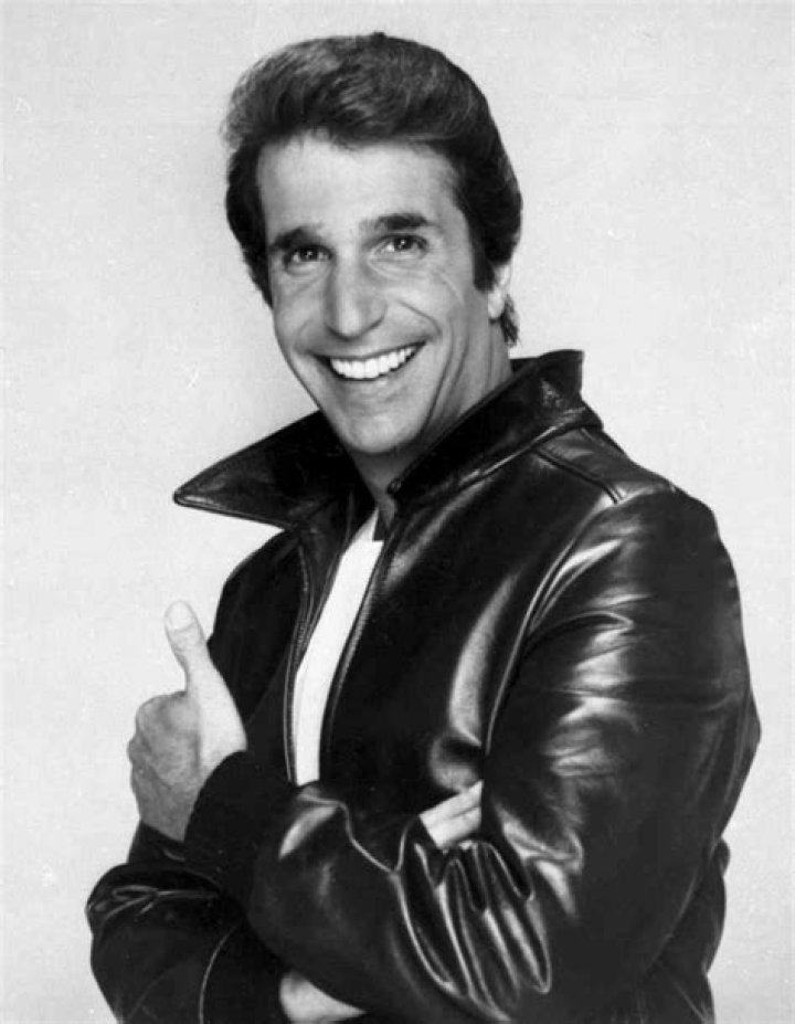 July 2014 guest Henry Winkler as Arthur Herbert Fonzarelli, better