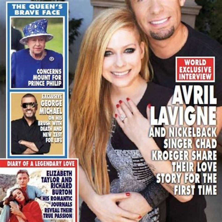 Just married! Avril Lavigne weds Nickelback frontman Chad Kroeger in