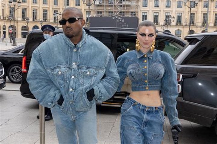 Kanye West and Julia Fox Make Their Paris Fashion Week Debut