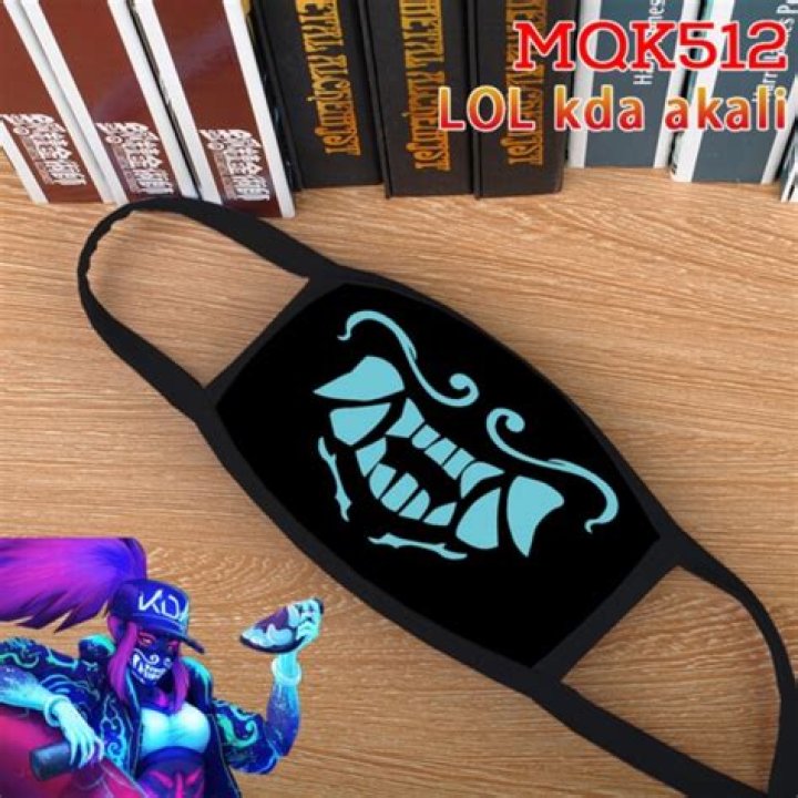 K/DA Akali Neon Mask LoL League of Legends lol league of legends, K/DA