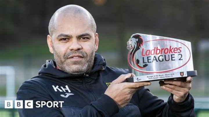 Kevin Harper Albion Rovers manager is Scotland's first black boss in
