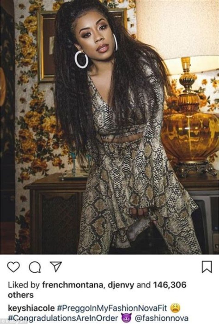 Keyshia Cole announces pregnancy on Instagram Daily Mail Online