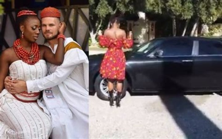 Korra Obidi gets a car gift from her husband, Dr Justin (Video