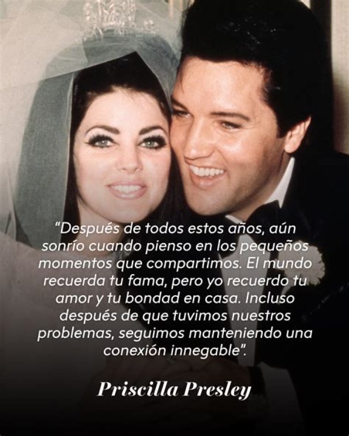 La historia de c&oacute;mo Priscilla Presley encontr&oacute; el vestido que llev&oacute; en