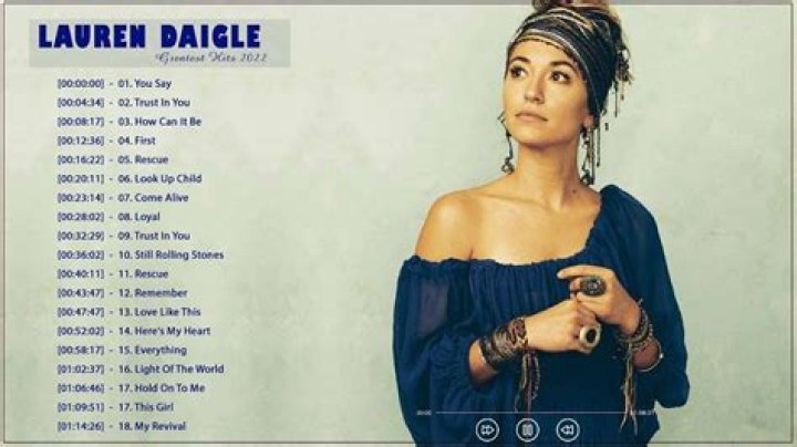 Lauren Daigle Greatest Hits 2022 Lauren Daigle Best songs Best Of Lauren Daigle Full Album