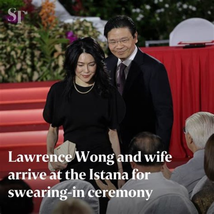 Lawrence Wong First Wife Victoria Armstrong