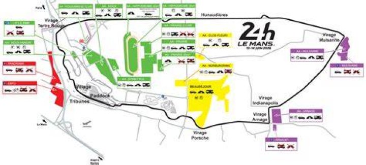 Le Mans 24hr ACO. Circuit Maps, Race Tickets, Camping, Hospitality