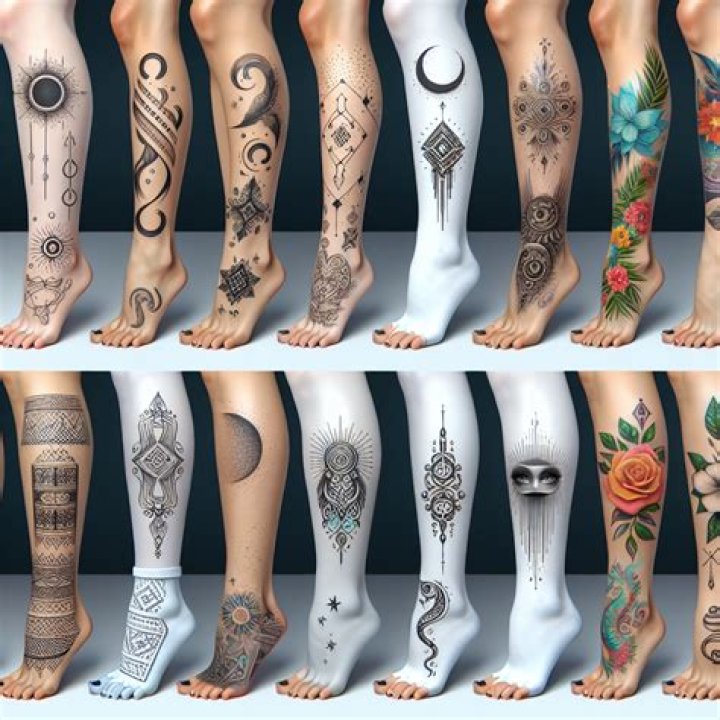 Leg Tattoos Design For Girls she9 For Girls Fshion