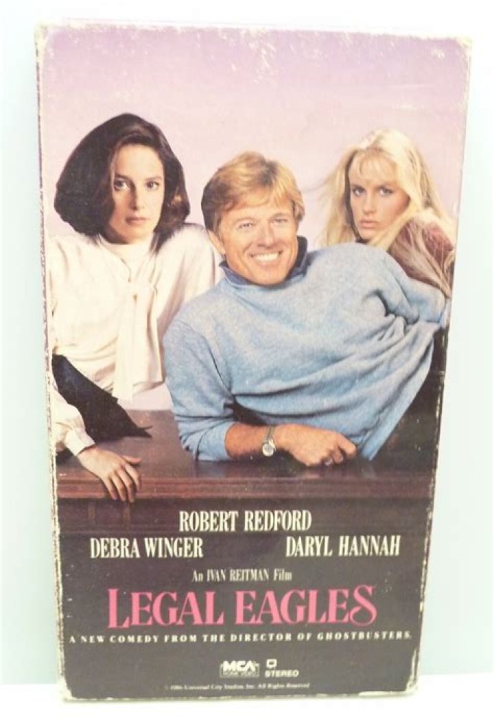 LEGAL EAGLES VHS 1987 Robert Redford, Debra Winger Daryl Hannah Factory
