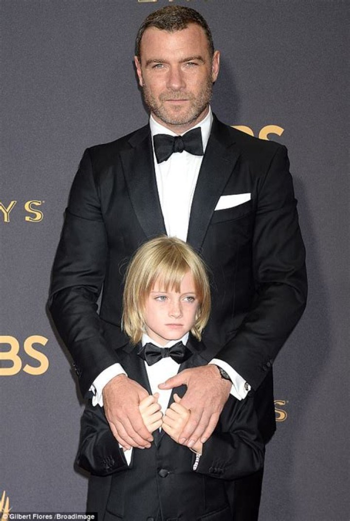 Liev Schreiber takes son Kai as his date to the Emmys Daily Mail Online