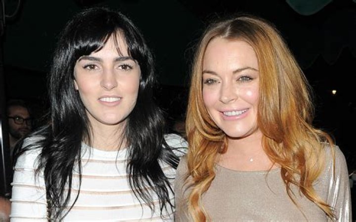 Lindsay Lohan Parties With Sister Ali Lohan At LOVE Magazine And