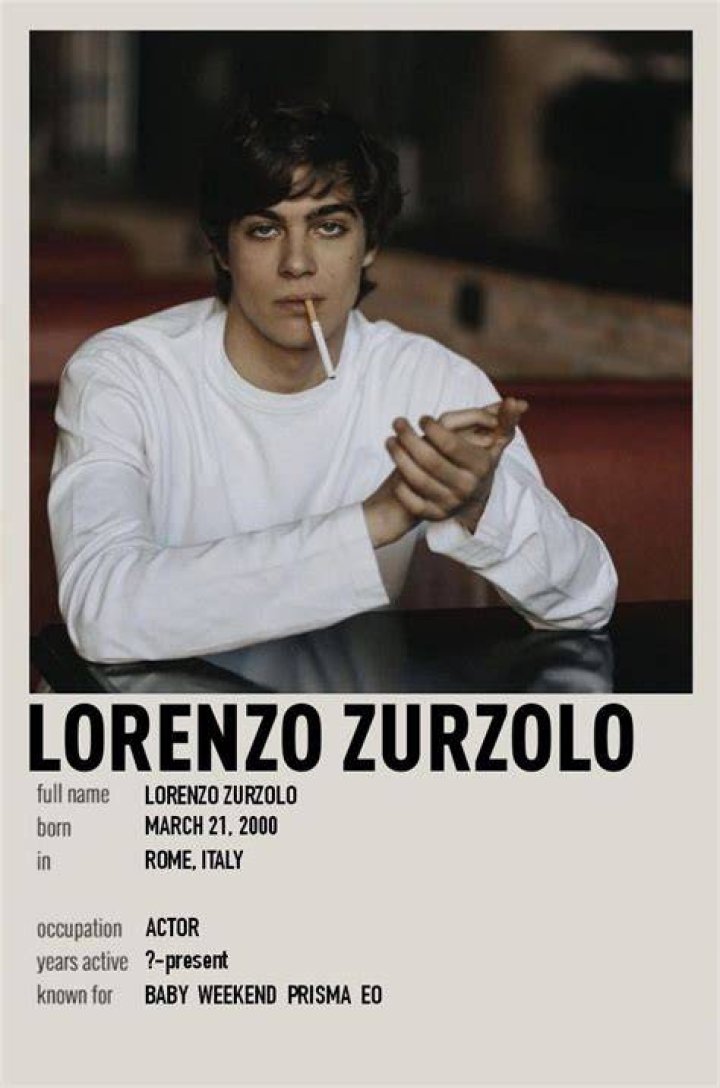 Lorenzo Zurzolo Biography, Career and Relationship Fiasco Plus