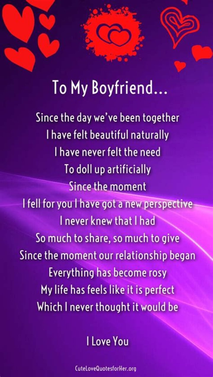 Love Poems for Your Boyfriend that will Make Him Cry