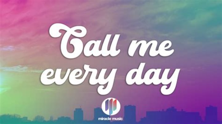 &lrm;Call Me Every Day (feat. Wizkid) Single by Chris Brown on Apple Music