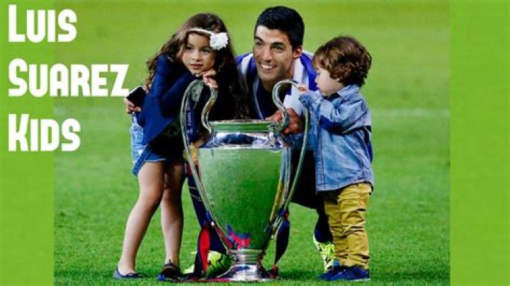 Luis Suarez Kids Luis Suarez And Lionel Messi's Kids Steal The Show