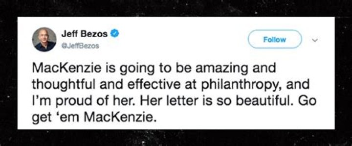 MacKenzie Bezos Pledges Half of Her Nearly 37 Billion to Charity
