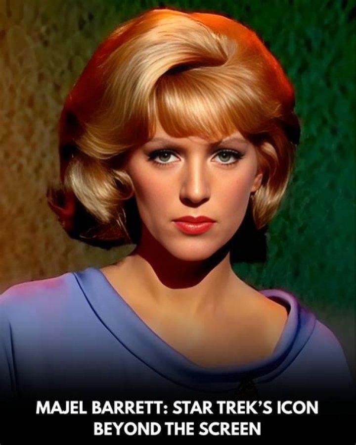 Majel Barrett in a Star Trek Promo Star trek series, Star trek tv