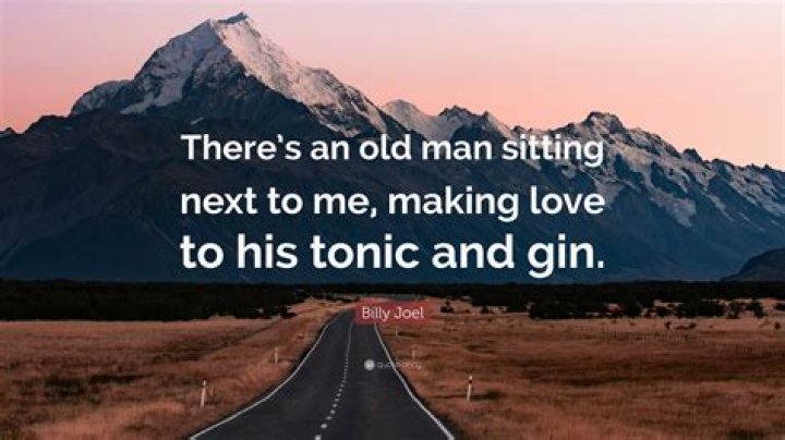 Making Love (to his tonic & gin). &ldquo;He says, &lsquo;Son, can you play me a