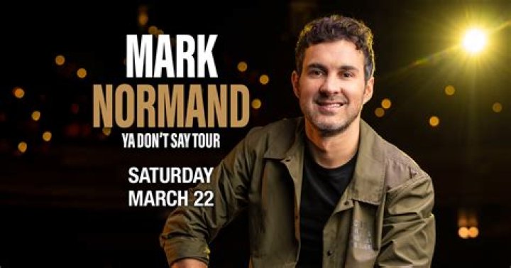 Mark Normand Tickets, Tour & Concert Information Live Nation Australia