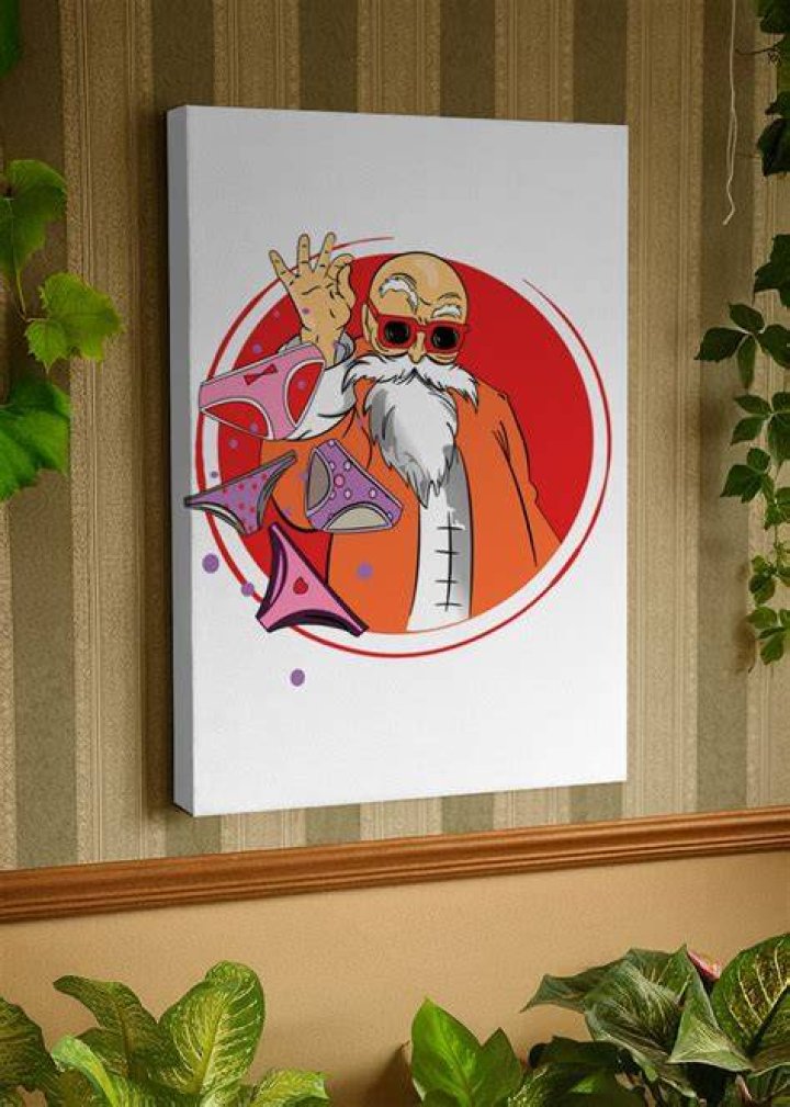 Master Roshi posters & prints by Momon Cicak Printler