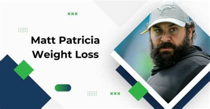 Matt Patricia Weight Loss How Did The Football Coach Shed Pounds?