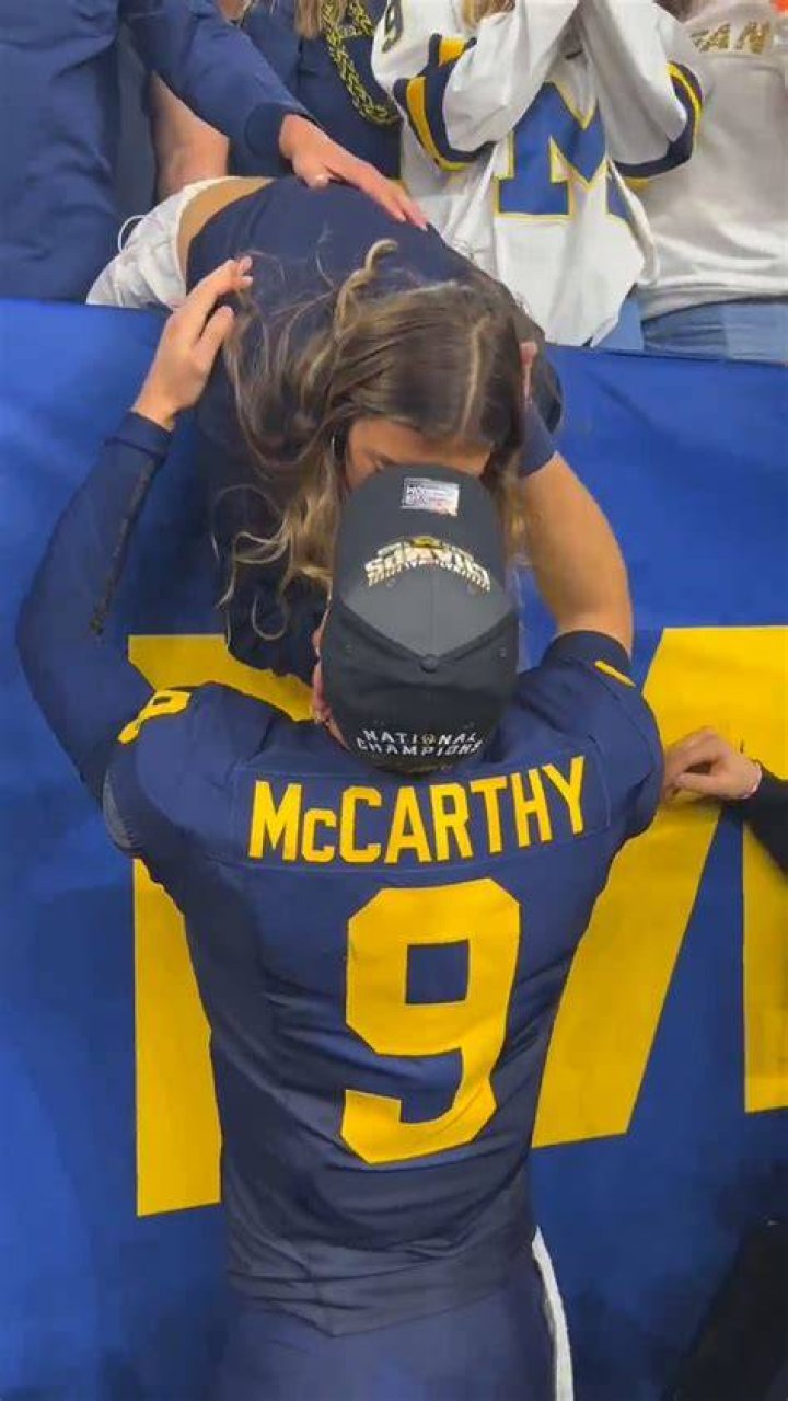 Meet J.J. McCarthy's Girlfriend Katya Kuropas Amid CFP Final