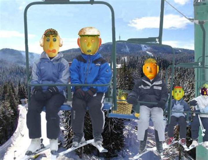 Melonhead Psycho Drama Skiing by KatieNoel on DeviantArt