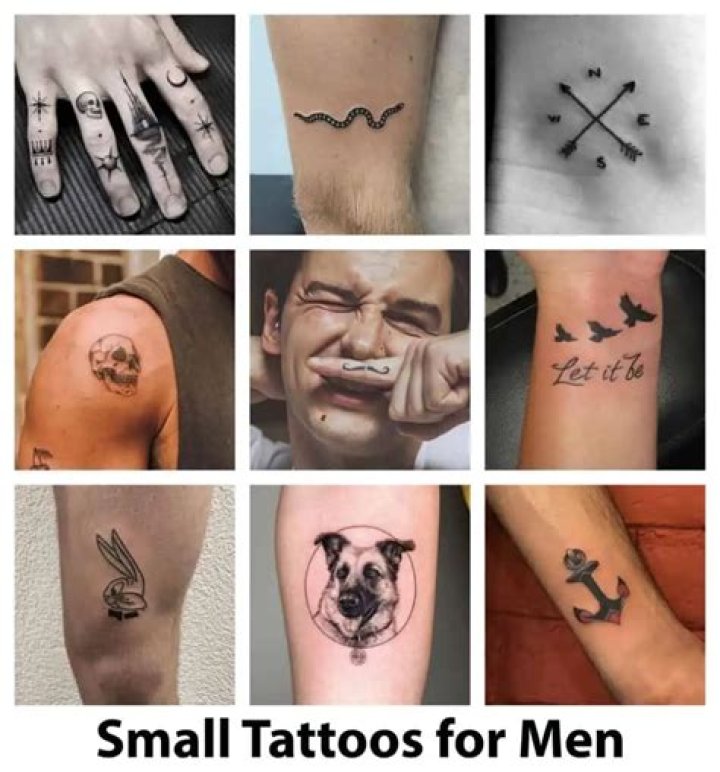 Men Tattoo Ideas Small Tattoo Design Tattoo Ideas Men Hand tattoos, Hand tattoos for