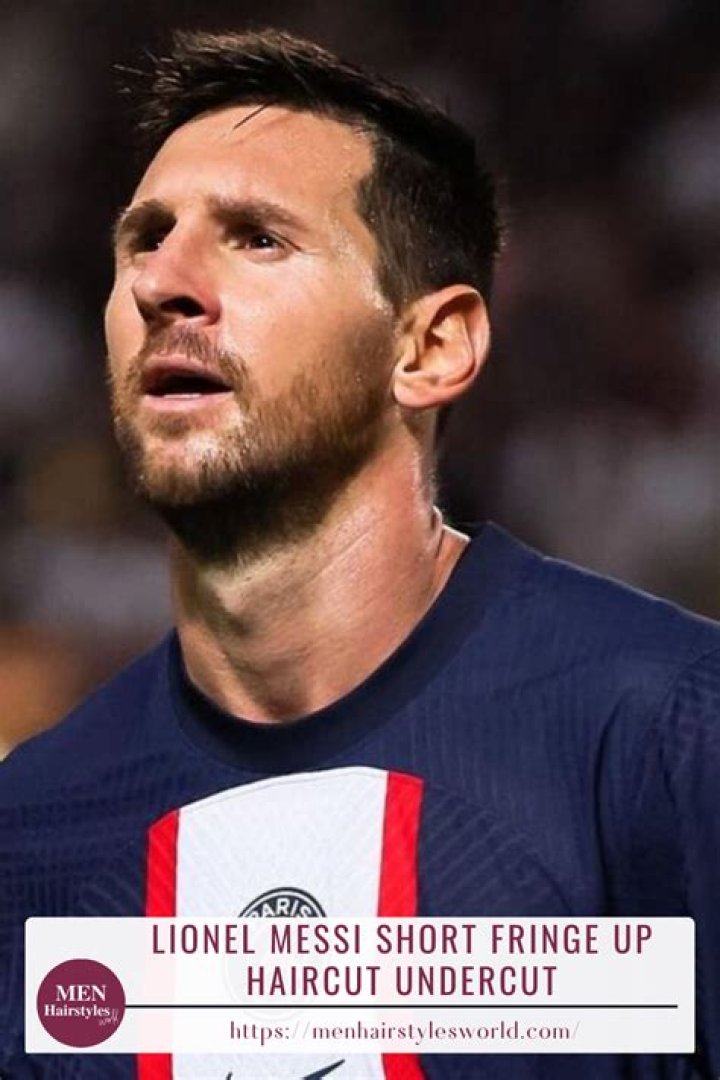 Messi 2022 Hairstyle Back