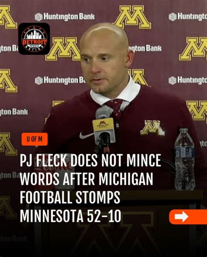 Minnesota’s P.J. Fleck responds to allegations of player mistreatment