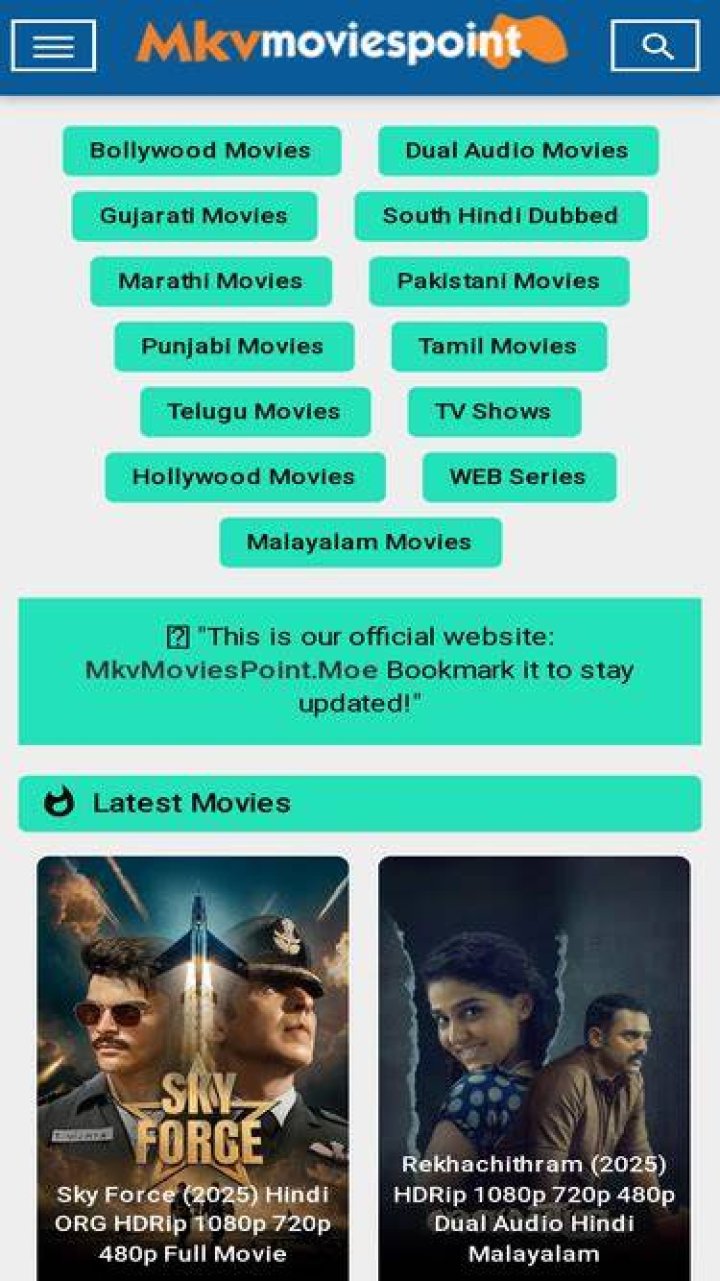 Mkvmoviespoint Download Free [Watch HD Movies] on Android