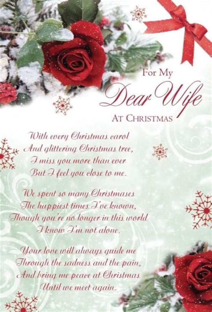 My Dear Wife At Christmas Pictures, Photos, and Images for Facebook