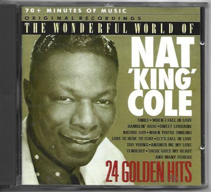 Nat King Cole The Wonderful World Of Nat 'King' Cole 24 Golden Hits