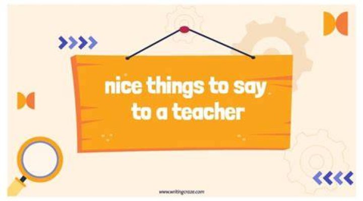 Nice Things to Say to a Friend Nice Things To Say to a Girl
